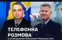 Командувачі ВМС України і Норвегії обговорили безпекову ситуацію у Чорному морі