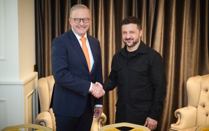 Прем’єр Австралії на зустрічі із Зеленським анонсував постачання танків Abrams
