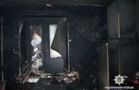 У пожежі в дев'ятиповерховому будинку в Харкові загинула літня жінка