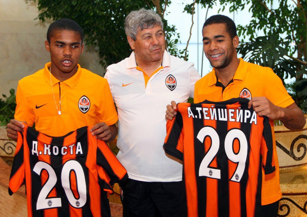 Луческу зустрічає нових гравців «Шахтаря» – Тейшейру й Косту