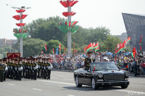 У Мінську пройшов військовий парад із нагоди Дня незалежності