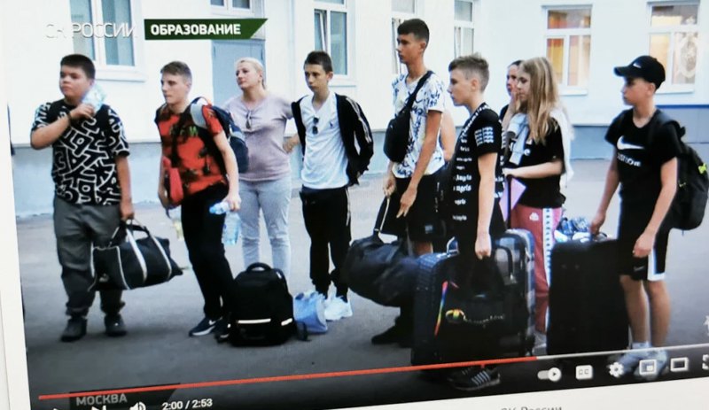 Діти з Донецької області прибули на навчання до Московського кадетського корпусу Слідчого комітету РФ