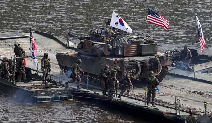  Совместные военные учения США и Южной Кореи