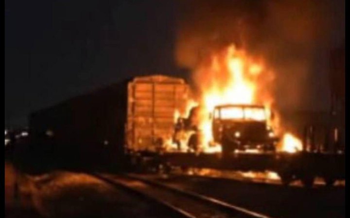 ЦПД: вночі була атакована залізниця та ресурсна база росіян у Ростовській області