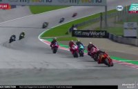 Гонку MotoGP в Австрії зупинили через серйозну аварію