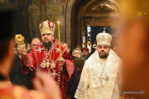 Ієрарх Церкви Чеських земель і Словаччини співслужив Епіфанію в Києві