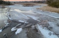 На Черкащині сталося руйнування шлюзу гідроспоруди на річці Тясмин