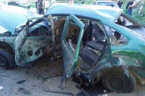 В Донецкой области взорвали машину с работниками СБУ, погиб полковник спецслужбы (обновлено)