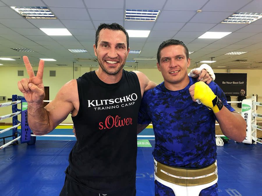 Кличко отказался помогать Усику в подготовке к бою с Джошуа 1