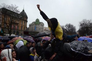 Во Львове, Харькове и Днепропетровске прошли митинги Евромайдана