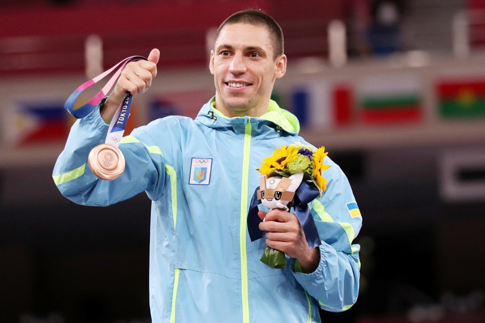 Горуна з бронзовою медаллю Олімпійських ігор у Токіо