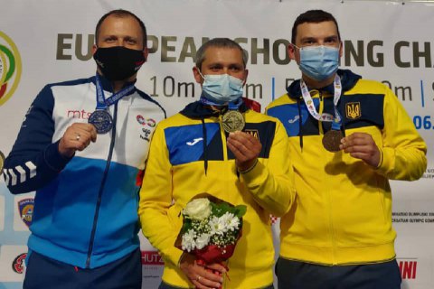 Україна виграла ще одне "золото" чемпіонату Європи з кульової стрільби