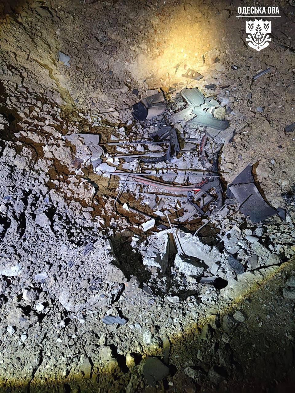 Наслідки російської атаки на Одещині