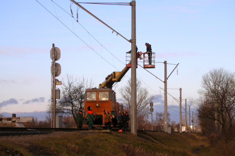 На Черкащині електрифікували 7 км залізниці в напрямку Києва 