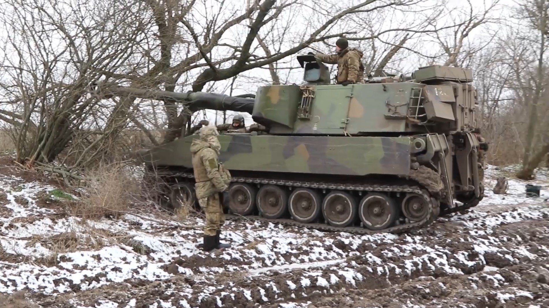 <i>M109 Paladin</i> 72 окремої механізованої бригади імені Чорних Запорожців