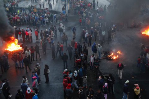 В Эквадоре предположили, что в призывах к протестам может быть замешана Россия 