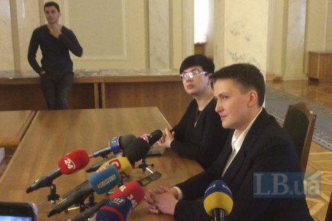 Савченко подала в суд в связи с исключением из комитета по нацбезопасности