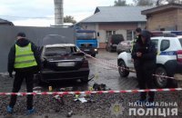 В Дрогобыче подожгли автомобиль кандидата на пост главы ОТО