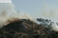 Понад 100 людей постраждали внаслідок лісової пожежі на околицях Марселя