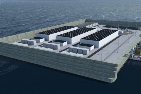 Дания построит остров, на котором разместят 200 ветровых генераторов