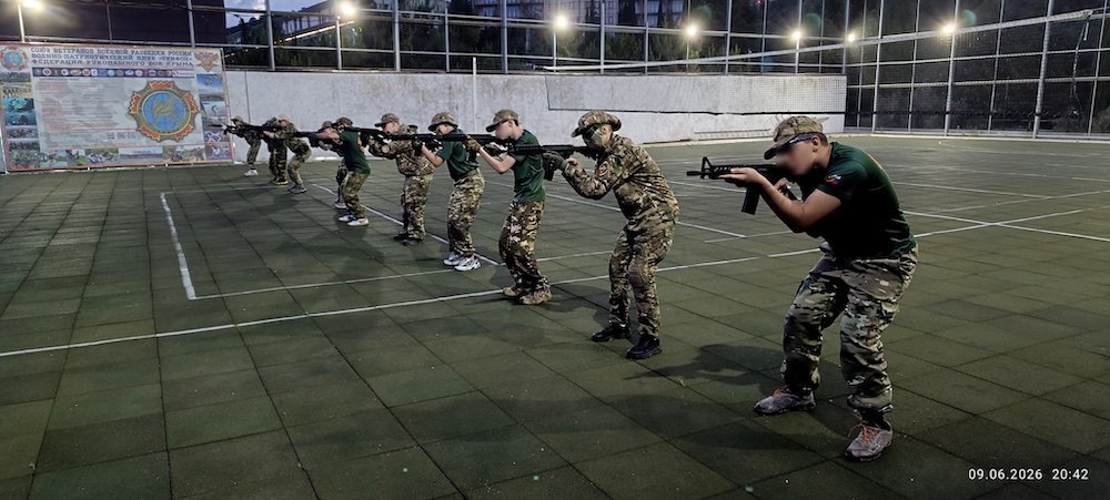 Проходження кадетами ВПК «Грифон» тактико-спеціальної підготовки