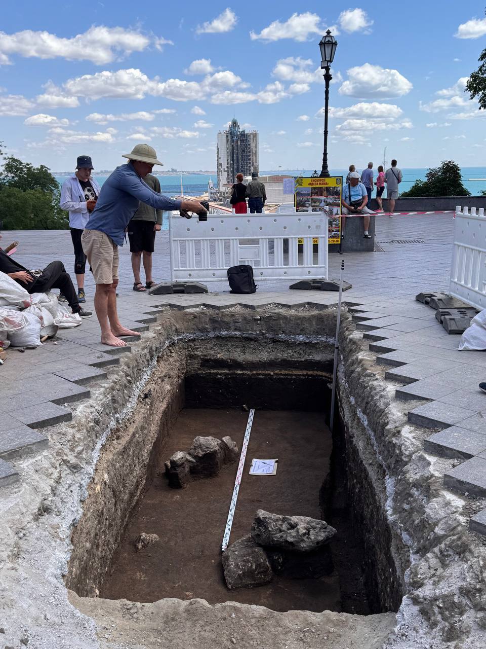 Під час розкопок