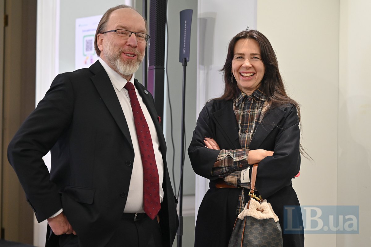 Глава ТПП Геннадій Чижиков і Надія Домбровська