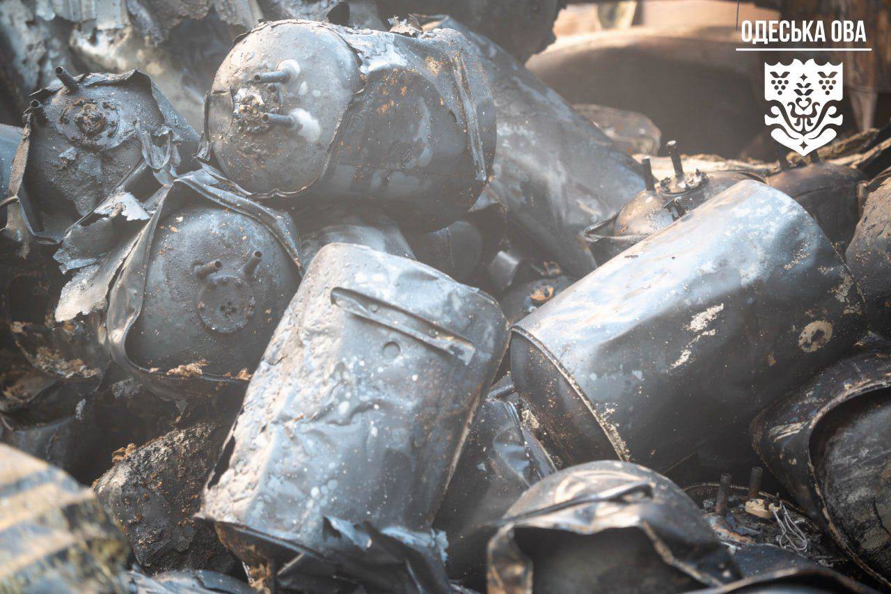 наслідки російської атаки на Одещині