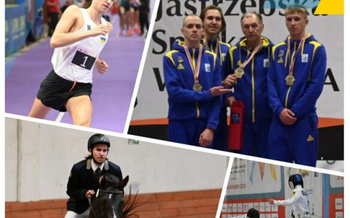 Збірна України взяла 5 медалей на чемпіонаті Європи U-24 з сучасного п'ятиборства