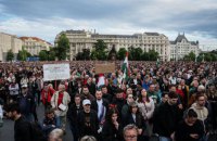 У Будапешті пройшла акція протесту через законопроєкт проти громадських організацій і незалежних медіа