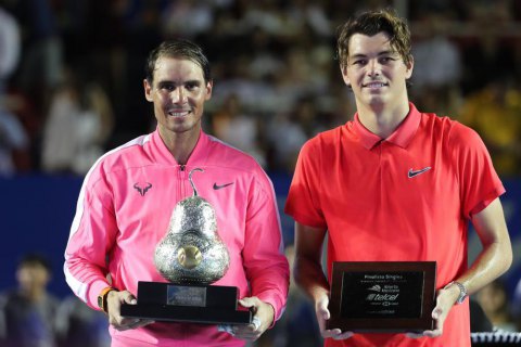 Надаль одновременно стал самым молодым и самым возрастным победителем турнира ATP в Акапулько 