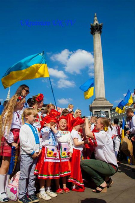 Марш вишиванок у Лондоні