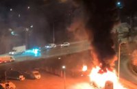 У Львові пролунав вибух: загорівся автобус