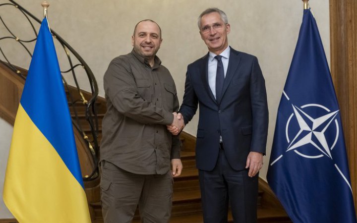 Міністр оборони Умєров обговорив із Столтенбергом підтримку НАТО та потреби української армії