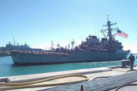 США відправили в Чорне море есмінець Porter