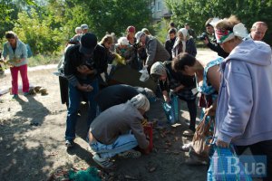 В Счастье Луганской области третий месяц нет пенсий