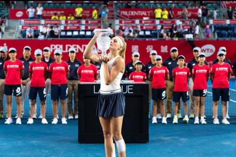 18-летняя украинка Ястремская выиграла теннисный турнир в Гонконге