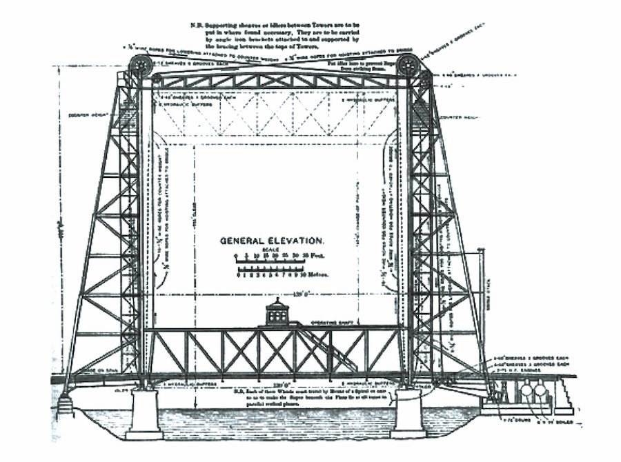 Проект мосту у Чикаго, 1893
