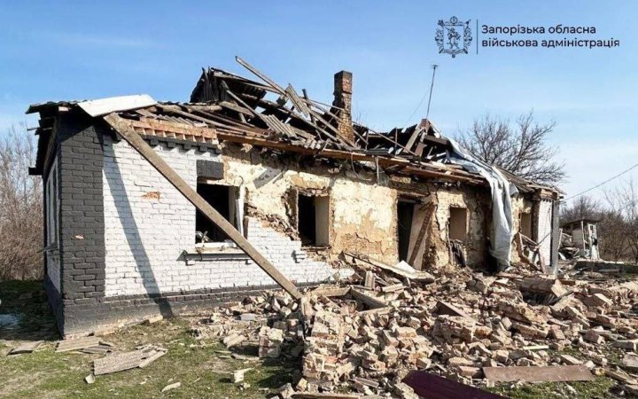 Через обстріли Запорізької області поранені двоє людей