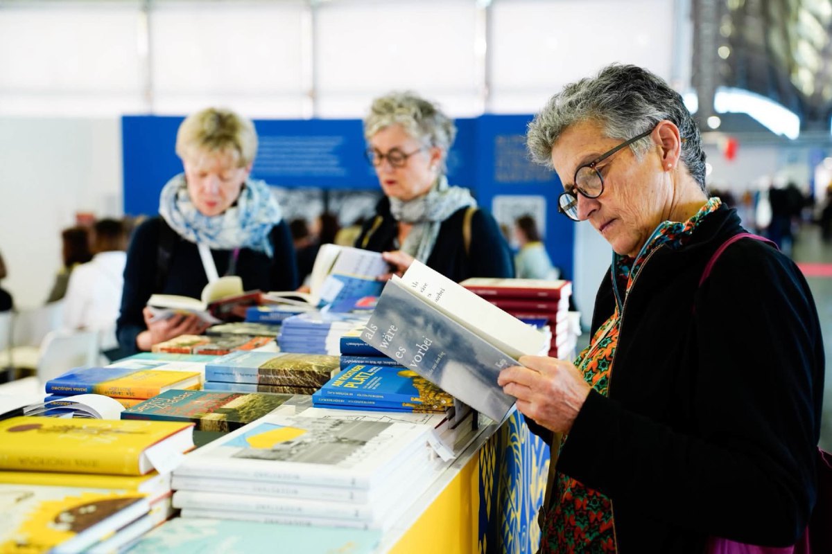 Український стенд на Франкфуртському книжковому ярмарку 2026