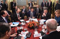 Встреча Порошенко и Путина завершилась