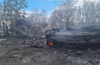 Збройні сили України знищили шість танків та один БМП окупантів під Києвом, – Генштаб 