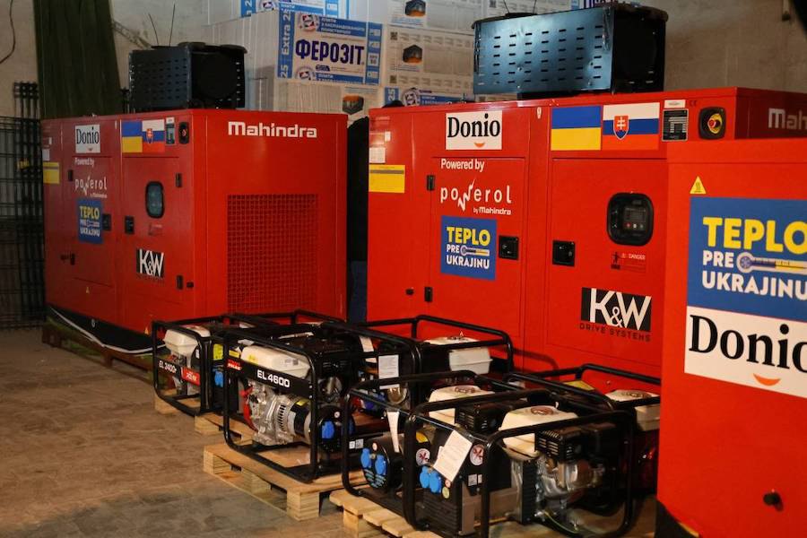 Гуманітарна допомога: постачання генераторів на Чернігівщину