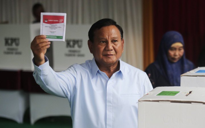 Ексгенерал і мінстр оборони Індонезії Прабово виграє президентські вибори, − соціологи
