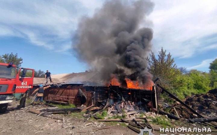 Унаслідок воєнної агресії РФ на Донеччині зруйновані 66 цивільних об’єктів, є вбиті і поранені