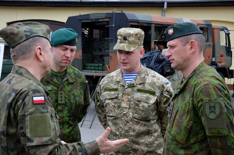 В Польше открыли штаб военного подразделения "ЛитПолУкрбриг"