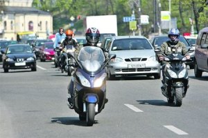 У Київській області дільничних міліціонерів пересадили на скутери