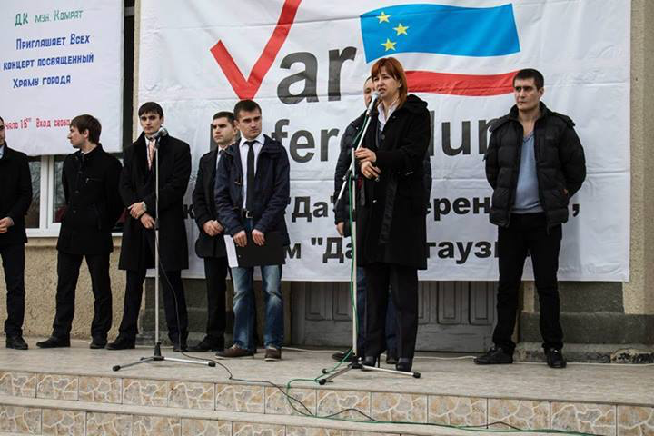 Ірина Влах очолила референдум про вихід Гагаузії зі складу Молдови