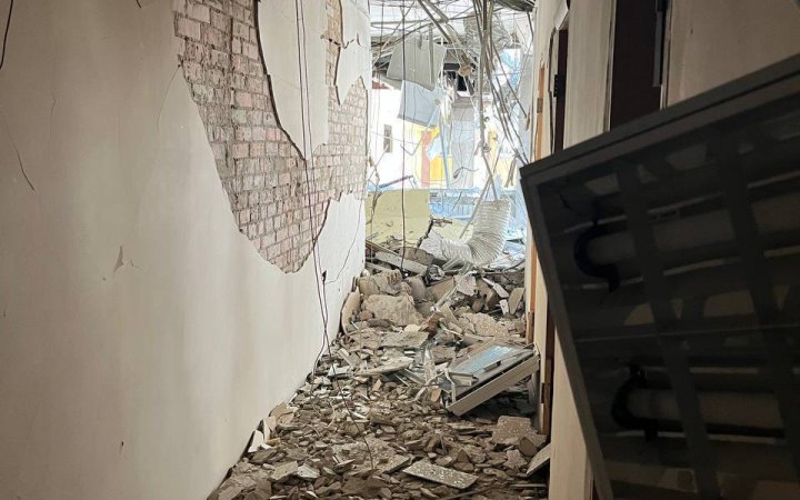 Внаслідок російської атаки на Київ пошкоджень зазнали офіси Федерації футзалу Києва