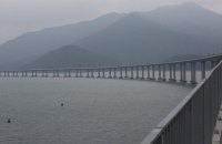 Китай открыл самый длинный морской мост в мире